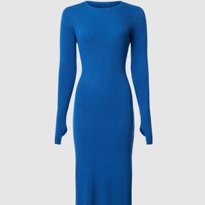 Great Jones, Cobalt Blue Midi Dress, Size  S